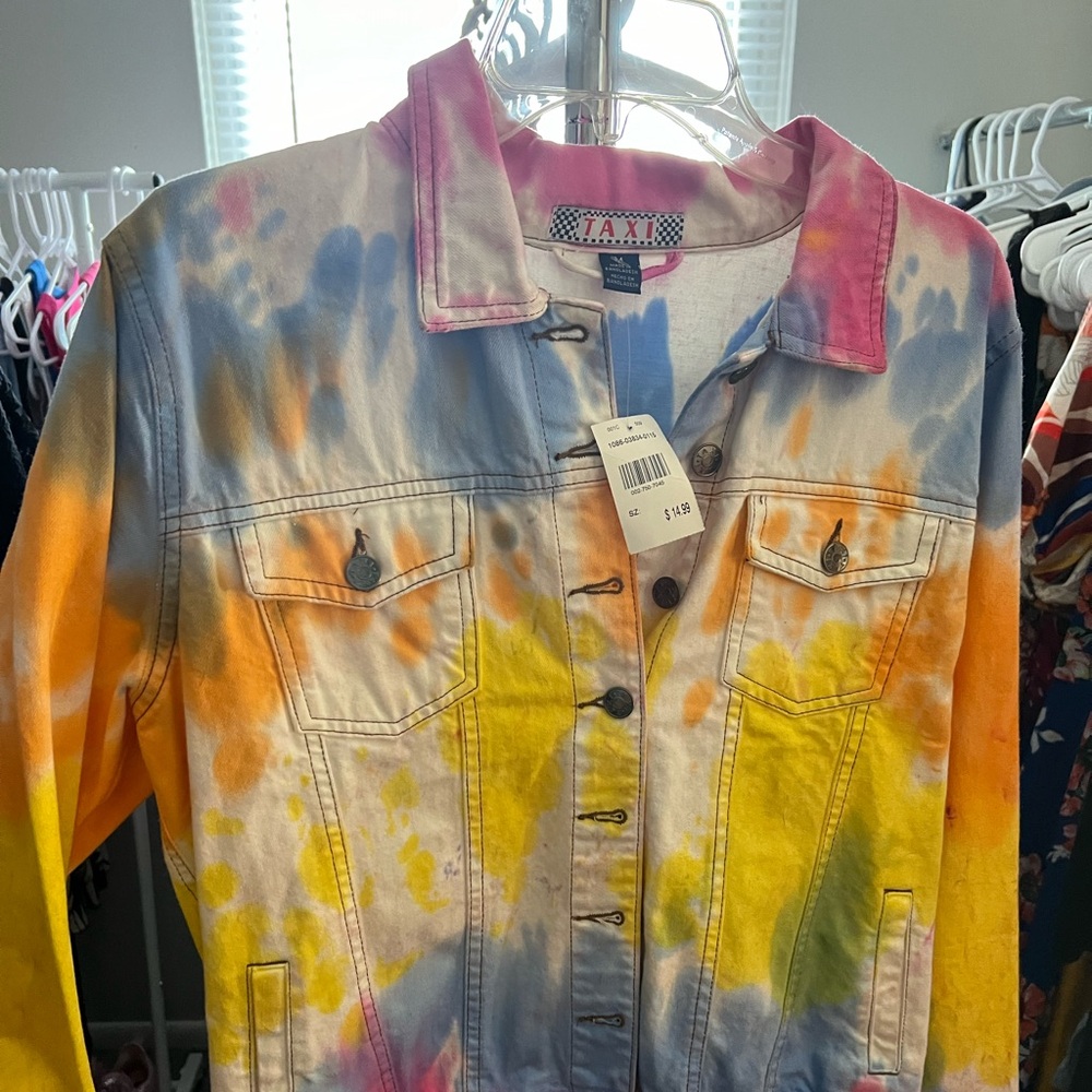 Tye die Jean jacket